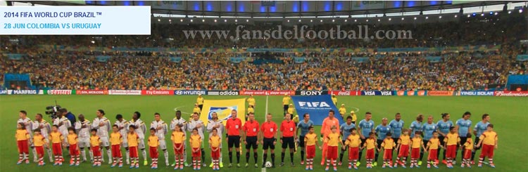 Uruguay vs Colombia Mundial 2014